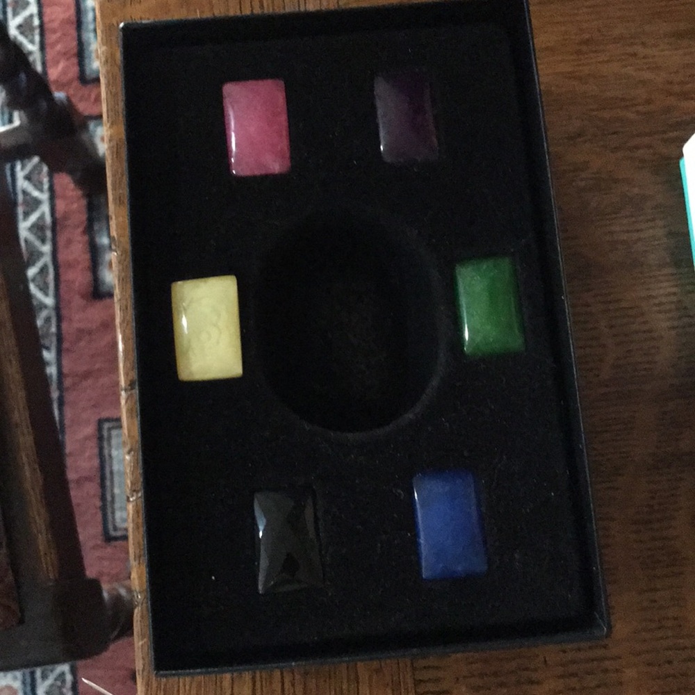 Sterling Silver Interchangeable Stones - image 3